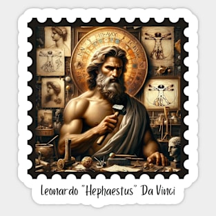 Leonardo “Hephaestus” Da Vinci Sticker